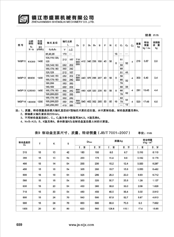 WGP型鼓形齒聯軸器